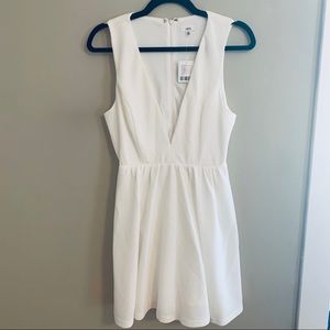 Plunge neckline dress from Urban Outfitters